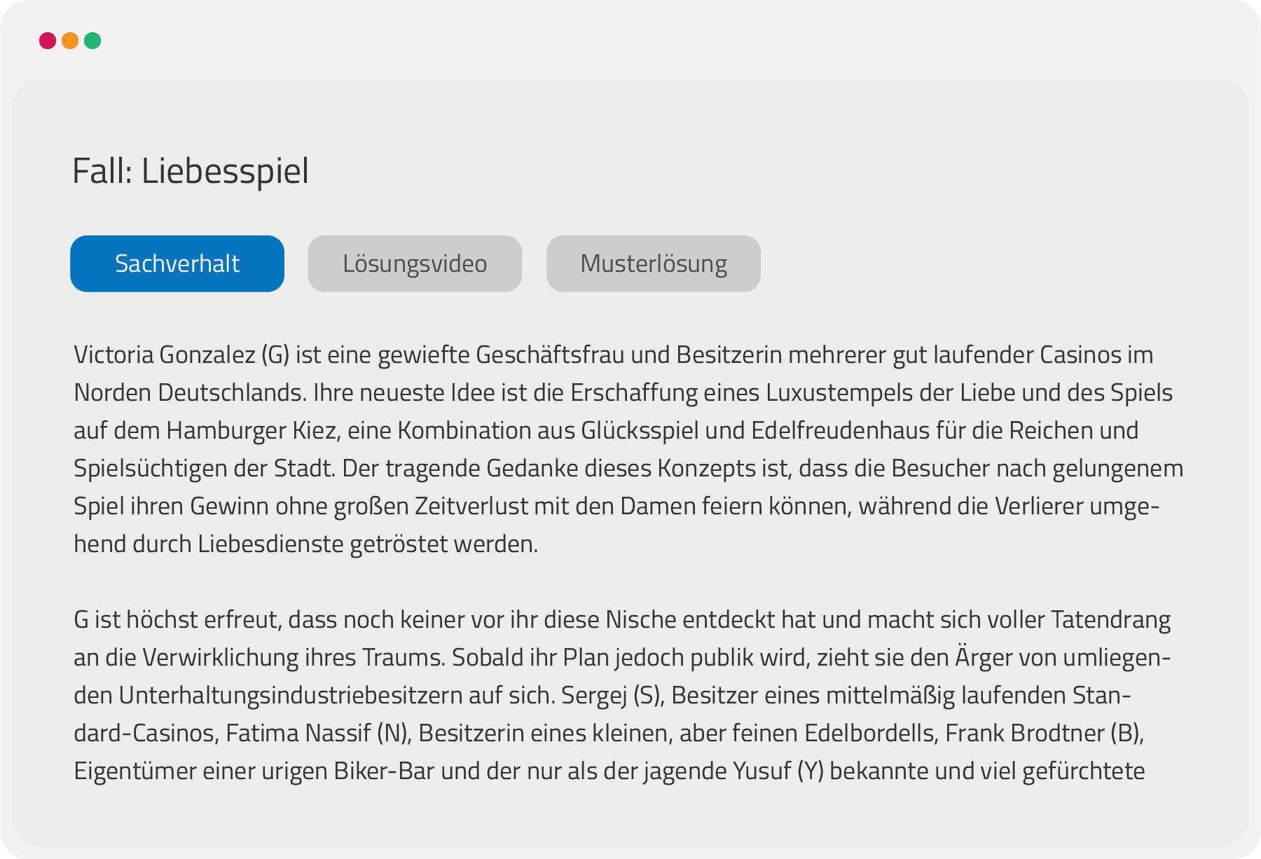 Erhalte Zugang zu dutzenden Fällen und Lösungen für Deine Hausarbeit im Jurastudium