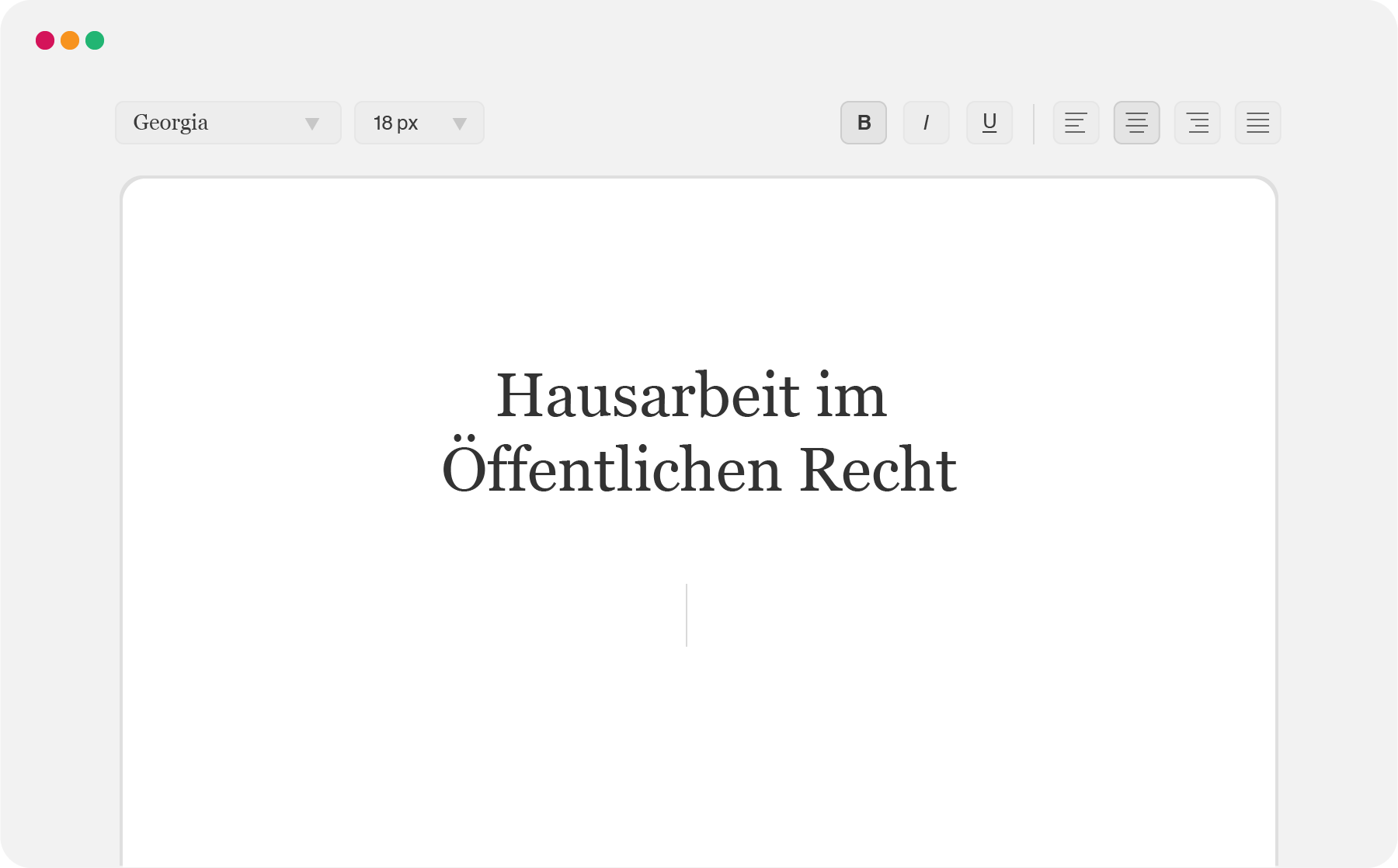 Musterlösung einer Klausur im Klausurenkurs